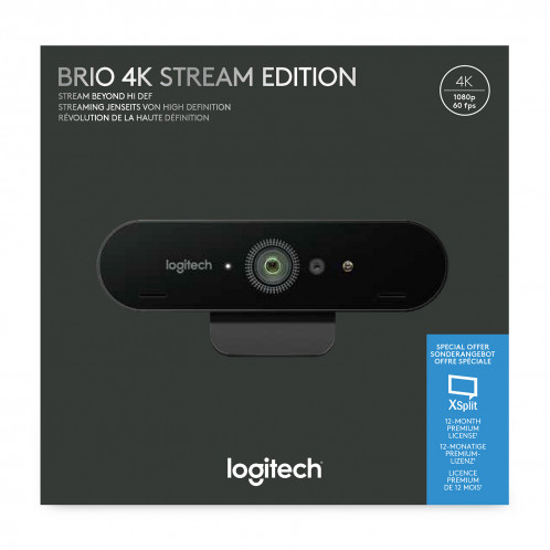 Logitech BRIO 4K Stream Edition 520382-014