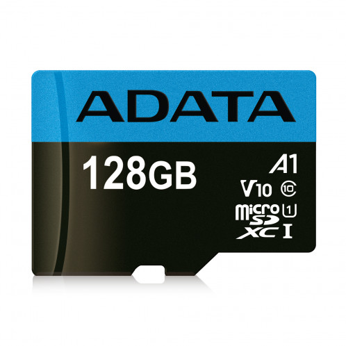 ADATA CARD MICROSDHC 128GB UHS-I CL10 100/20 MB/s W/1 Adap. 887413-05