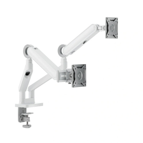 Alogic Double bras flexible blanc pour moniteur mont. 17-35 873070-02