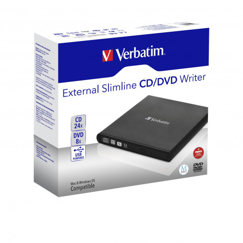Verbatim Graveur mobile CD/DVD USB 2.0 98938 218234-06