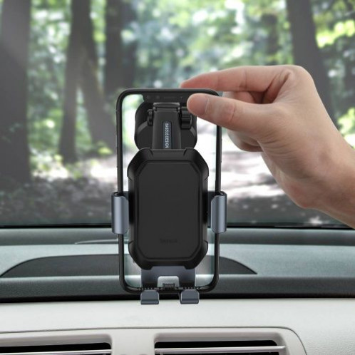 Baseus Car Mount Tank Gravity Phone holder with suction base Tarnish Black (SUYL-TK01) DA866177-018