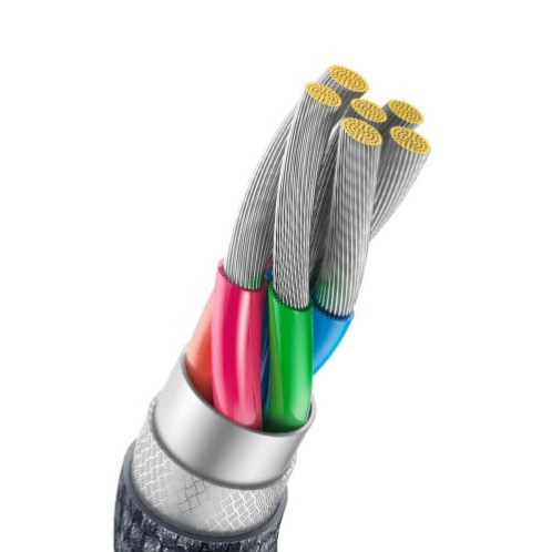 Baseus Type-C Crystal Shine series fast charging data cable, 100W, 2m, Black (CAJY000501) DA360168-018