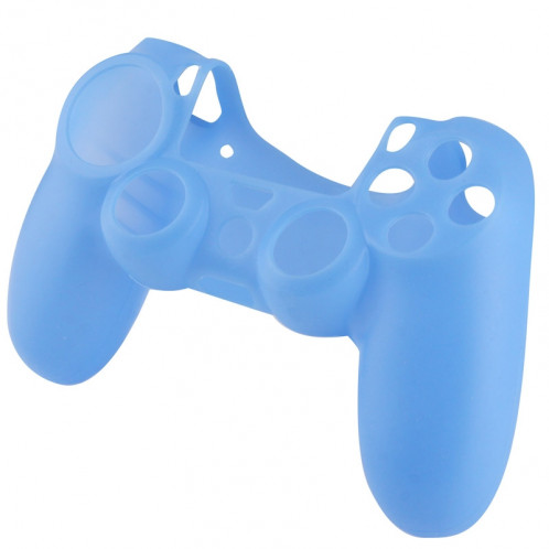 Étui flexible en silicone pour Sony PS4 Game Controller (bleu) S0001BE-05