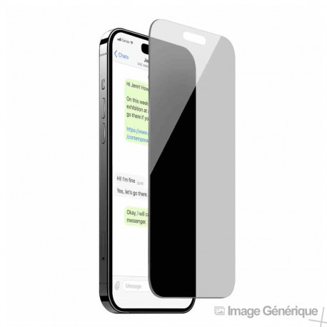 Verre Trempé Pour iPhone 15 / 16 (9H 0,33 mm) Blister 248016-01