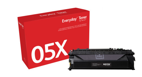 Xerox Everyday Black Toner ers. HP CE505X 231935-02
