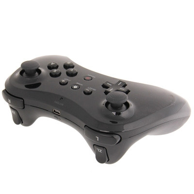 Contrôleur Pro haute performance pour Nintendo Wii U Console (Noir) SC28BL-06