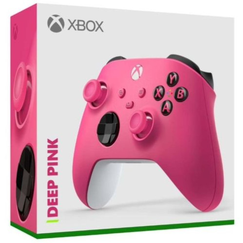 Microsoft XBOX Series X/S Wireless Controller (QAS/QAT/QAU/QUA) Gamepad, Deep Pink EU DI3890863-05