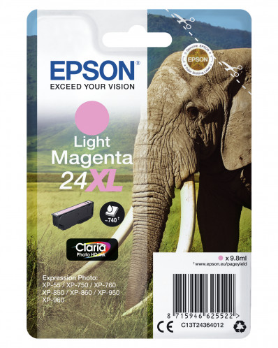 Epson XL light magenta Claria Photo HD T 2436 267885-05