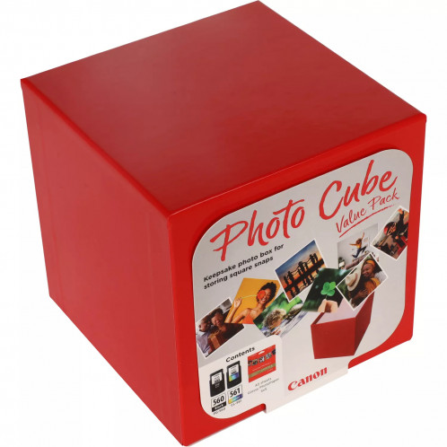Canon PG-560 / CL-561 Photo Cube Value Pack PP-201 13x13 cm 40f. 809321-04