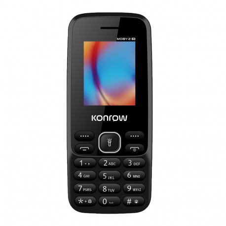 Konrow MOBY 2 4G (1.77" Bluetooth) Noir KMOB24G_BLK-01