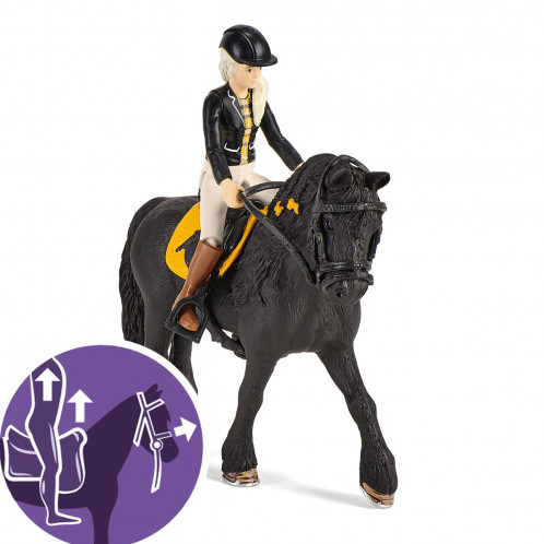 Schleich Club hippique 42437 Box avec Tori & princesse 362322-014
