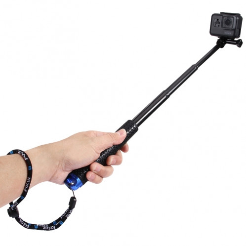 Monopied à poteau extensible pour PULUZ pour GoPro HERO5 Session / 5/4 Session / 4/3 + / 3/2/1, Longueur: 19-49cm SMU1508-08