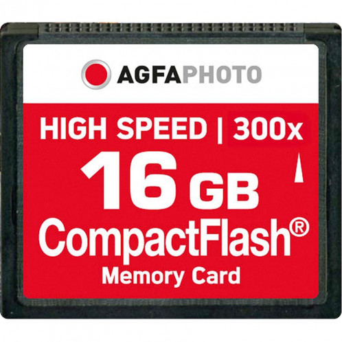 AgfaPhoto Compact Flash 16GB High Speed 300x MLC 368417-02