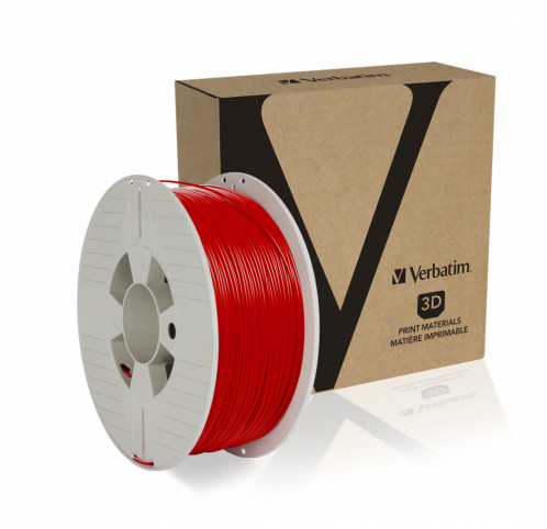 Verbatim 3D Printer Filament PLA 1,75 mm 1kg rouge 103891-04