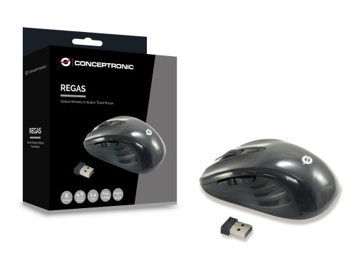 Conceptronic CLLM5BTRVWL Souris optique sans fil 6 touches 883570-07