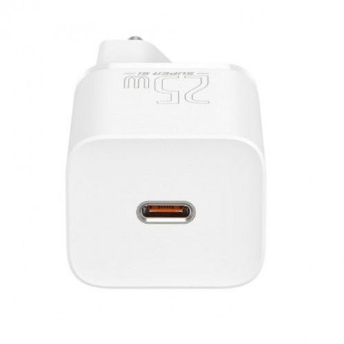 Baseus Travel Charger Super Si 1C Quick Charger 25W EU White (CCSP020102) DA690677-016