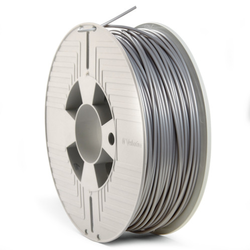 Verbatim Imprim. 3D Filament PLA 2,85 mm 1 kg alu, gris 526143-03