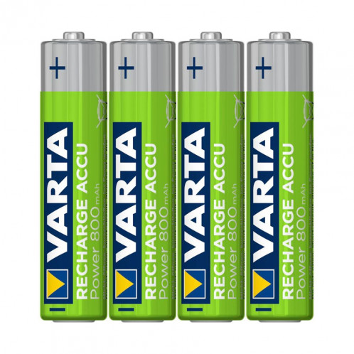50x4 Varta Piles rechargeables NiMh 800 mAh Micro 498771-03