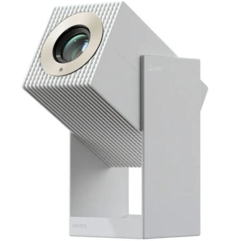 Wanbo Projector Cube 2 Pro Android 11, 500 ANSI, Gimbal, White EU DA12100256-03