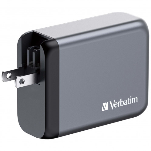 Verbatim GNC-100 GaN Charg. 100W 3xUSB-C PD, 1xUSB-A QC 3.0 32202 871796-010