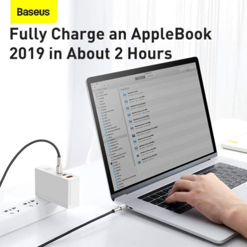 Baseus Type-C Type-C cable Cafule Series Metal Fast charge/data 100W (20V/5A). 2m. Black (CATJK-D01) DA442698-011