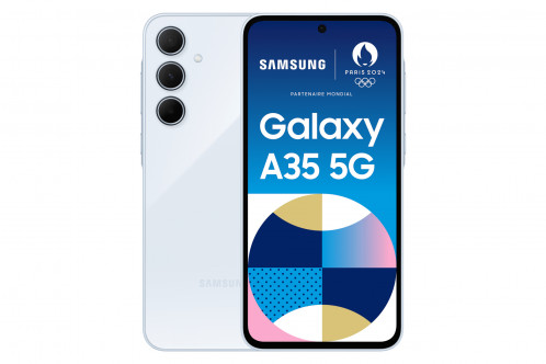 Samsung A356 Galaxy A35 5G (Double Sim 6.6", 256 Go, 8 Go RAM) Bleu A356-8/256_BLU-011