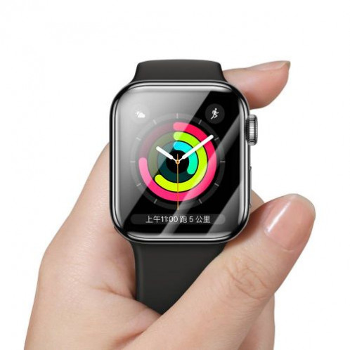 Baseus iWatch 0.2 mm, Full-screen curved T-Glass soft screen protector 40mm, Black (SGAPWA4-G01) DA189151-014