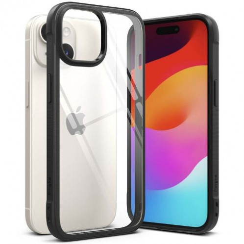 Ringke iPhone 15 Plus Case Fusion Bold Clear/ Black DI607498-013