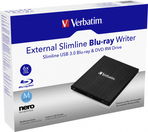 Verbatim Graveur mobile Blu-ray USB 3.0 43890 218752-08