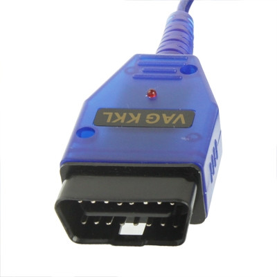 Câble USB KKL VAG-COM Auto Scanner Scan Scanner pour VW / Audi 409.1 (Bleu) SC9232-05
