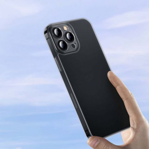 Baseus iPhone 13 Pro Max case Frosted Glass Protective Black (ARWS000501) DA150157-017
