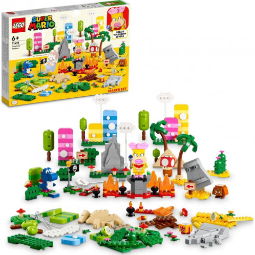 LEGO Super Mario 71418 Set la Boîte à outils créative 793690-06