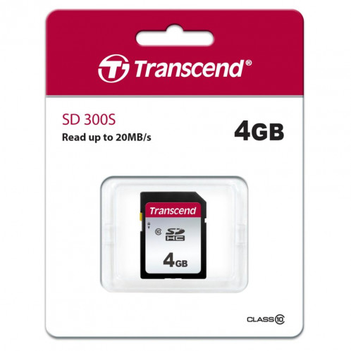 Transcend SDHC 300S 4GB Class 10 414486-02