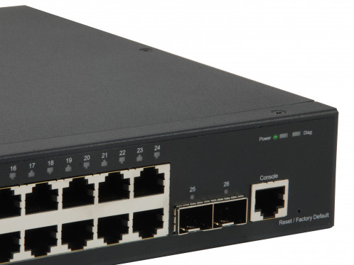 LevelOne GTL-2661 KILBY 26-Port L2-Gigabit Switch 884739-07