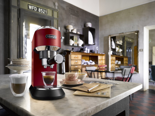 DeLonghi EC 685 R Dedica Style rouge 397315-08