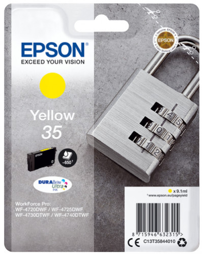 Epson jaune DURABrite Ultra Ink 35 T 3584 285854-03