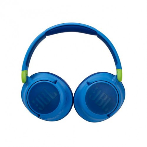 JBL JR460NC Bluetooth Wireless On-Ear Headphones for Kids with Noise Cancellation, Blue EU DB4100121-08