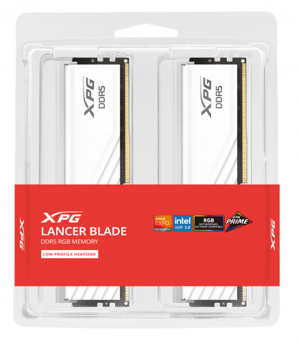 ADATA-XPG DDR5 6000 32GB LANCER BLADE RBG WHITE 2x 16GB 131548-06