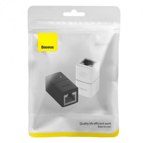 Baseus AirJoy Series Network Connector RJ-45 Ethernet Cable Connector 1pcs, Black (B00131100111-01) DA108393-04