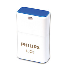 Philips USB 2.0 16GB Pico Edition bleu océan 512780-02