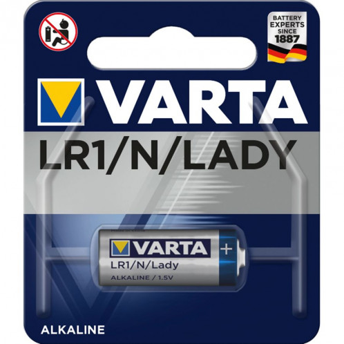 10x1 Varta electronic LR 1 Lady PU Inner box 494900-02