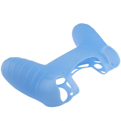 Étui flexible en silicone pour Sony PS4 Game Controller (bleu) S0001BE-05