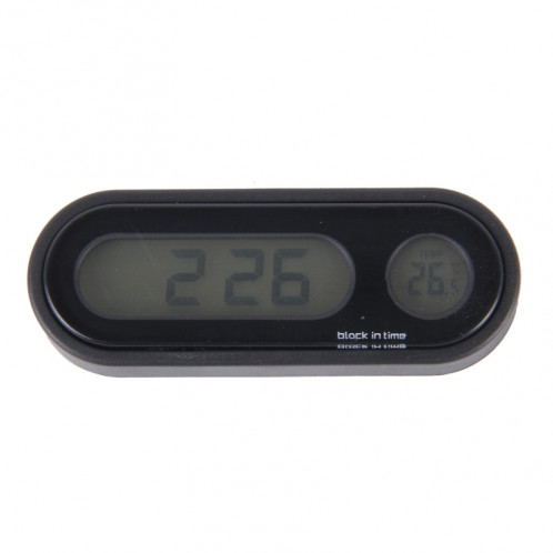 Thermomètre à température numérique multifonction Horloge Moniteur LCD Indicateur de détecteur de batterie Affichage ST2592-05