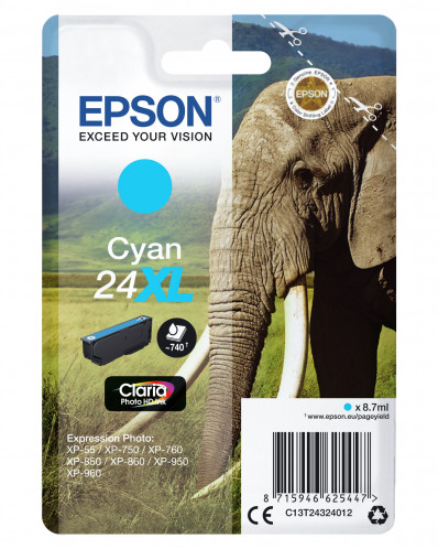 Epson XL cyan Claria Photo HD T 243 T 2432 267857-05