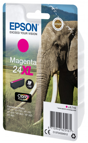 Epson XL magenta Claria photo HD T 243 T 2433 267864-05