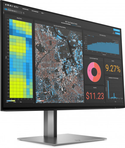 HP Z24f G3 23.8'' 16:9 FHD IPS Monitor Silver (1920x1080)HA/TI/PI/2xDP/HDMI/USB HUB/VESA XP2340206D1432-07