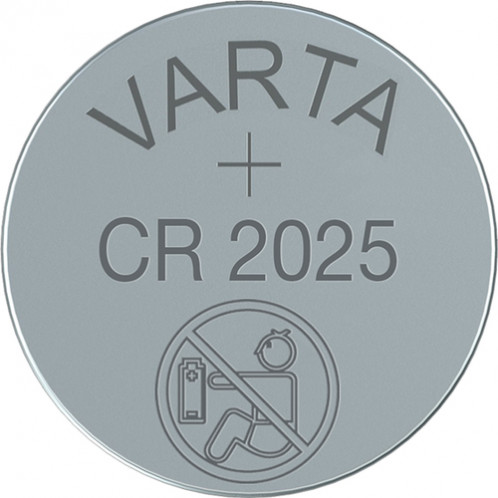 10x5 Varta electronic CR 2025 Pile bouton lithium06025 101 415 866945-02