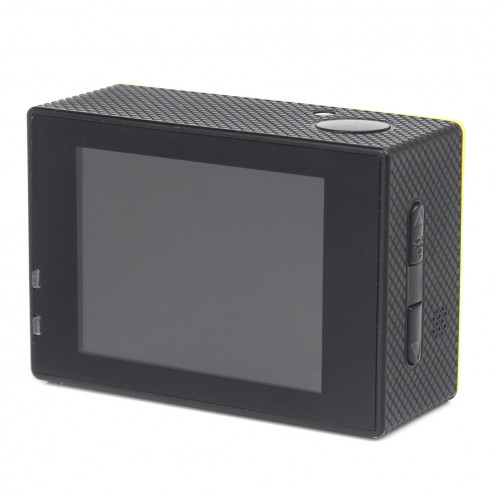 H16 1080P Caméra sport imperméable portable WiFi, écran 2,0 pouces, Generalplus 4248, 170 A + degrés Grand angle, carte TF de soutien (jaune) SH243Y1-08