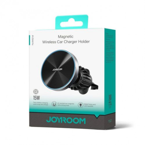 Joyroom Car Mount Wireless Charger (Airvent Version) 4.7 6.8 inch 15W, Black (JR-ZS240-PRO) DO1160646-03