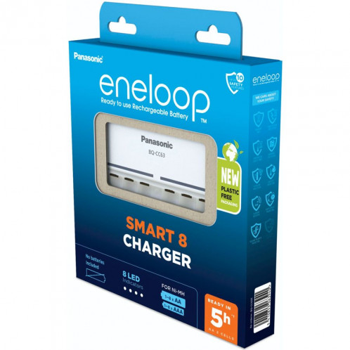 Panasonic Eneloop Smart 8 Charg. BQ-CC63 sans batteries 762729-04